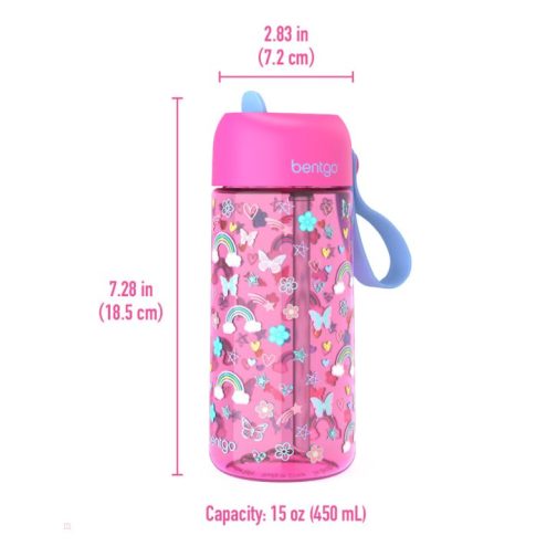 Bentgo Kids Prints Water Bottle & Kids Lunch Box UK | Bentgo UK 4085-FPSYB - Image 6