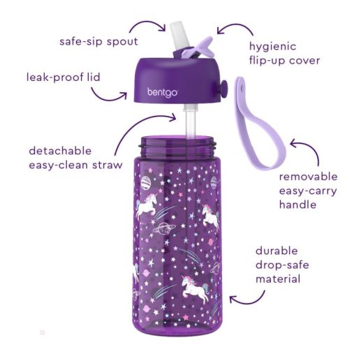 Bentgo Lunch Box UK - Bentgo Kids Prints Water Bottle & Kids UK 3046-WEQFG - Image 4