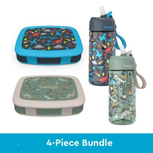 Bentgo Kids Prints Water Bottles Kids Lunch Box UK | Bentgo UK 4682-HZYAO