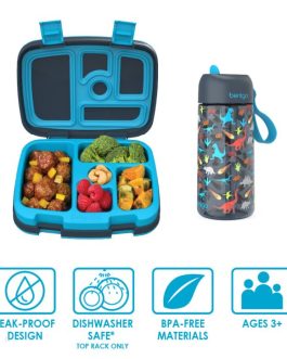 Bentgo Kids Prints Water Bottles Kids Lunch Box UK | Bentgo UK 4682-HZYAO