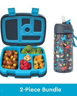 Bentgo Lunch Box UK – Bentgo Kids Prints Water Bottle & Kids Lunch Box UK 3164-ZSOCB