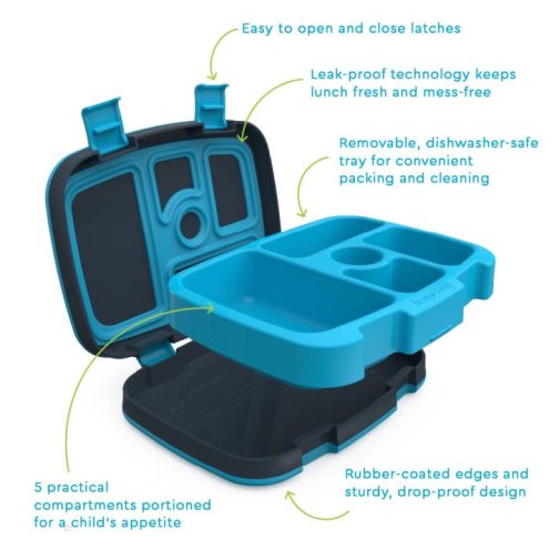 Bentgo Lunch Box UK - Bentgo Kids Prints Water Bottle & Kids Lunch Box UK 3164-ZSOCB - Image 3