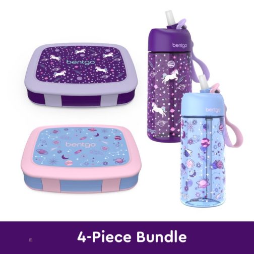 Bentgo Kids Prints Water Bottles Kids Lunch Box UK | Bentgo UK 7134-ULKEO