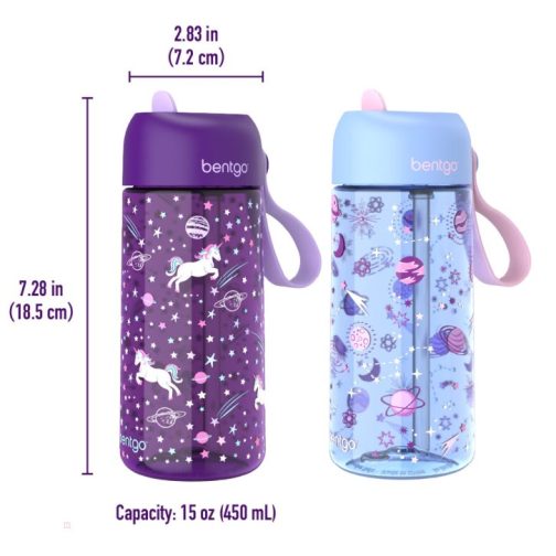 Bentgo Kids Prints Water Bottles Kids Lunch Box UK | Bentgo UK 7134-ULKEO - Image 6