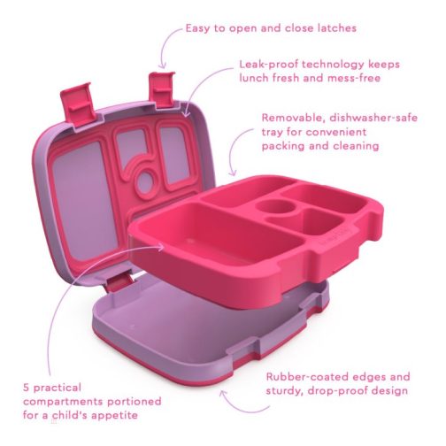 Bentgo UK - Bentgo Kids Prints Water Bottles Kids Lunch Box UK 1302-FLEBO - Image 3