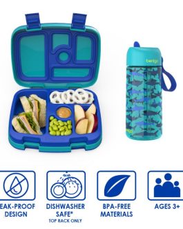 Bentgo Kids Prints Water Bottles Kids Lunch Box UK | Bentgo UK 0946-KADOW
