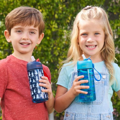 Bentgo Kids Prints Water Bottles Kids Lunch Box UK | Bentgo UK 0946-KADOW - Image 3